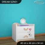 Nočna omarica Dream DM01